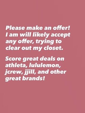 Closet Clear-Out Graphic Text Print — Dusty Rose Pink